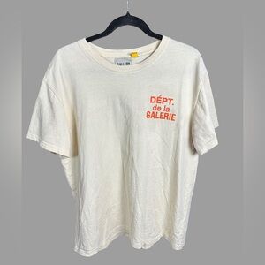 Gallery Dept Dept. de la Galerie Graphic Tee Made in USA Size M